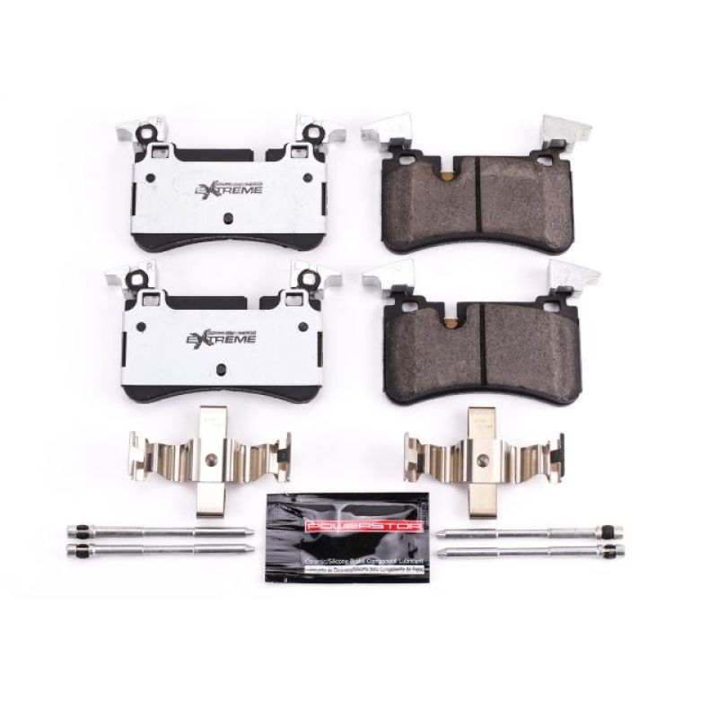 PowerStop Power Stop 08-13 Mercedes-Benz C63 AMG Rear Z26 Extreme Street Brake Pads w/Hardware