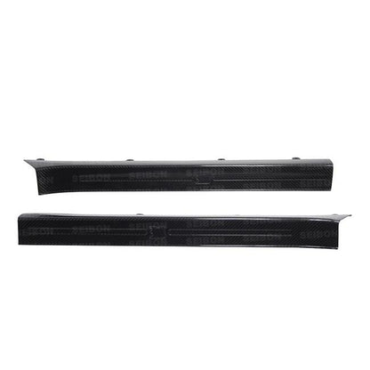 Seibon 09-10 Nissan GTR R35 OEM Style Carbon Fiber Door Sills (Pair)