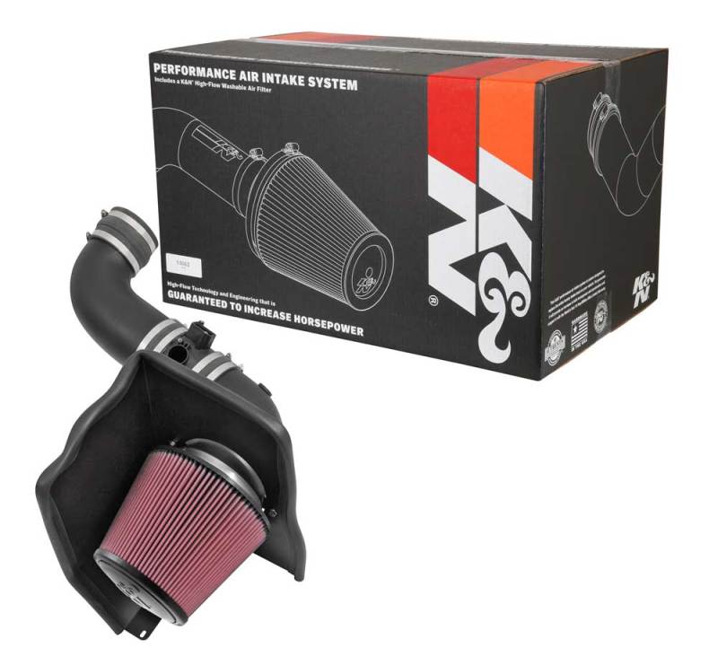 K&N Engineering K&N 2015 Chevrolet Silverado  / GMC Sierra 2500/3500HD 6.6L V8 Performance Intake Kit