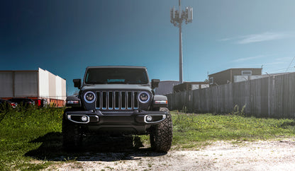 ORACLE Lighting Oracle Jeep Wrangler JL/JT 7in. High Powered LED Headlights (Pair) - w/o Controller