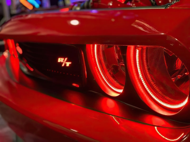 ORACLE Lighting Oracle 0814 Dodge Challenger Dynamic Surface Mount Headlight/Fog Light Halo Kit COMBO