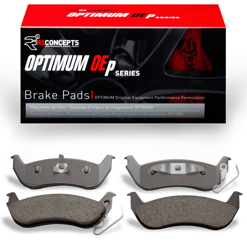 R1 Concepts R1 03-11 Ford Crown Victoria Rear R1 Optimum OE Brake Pads