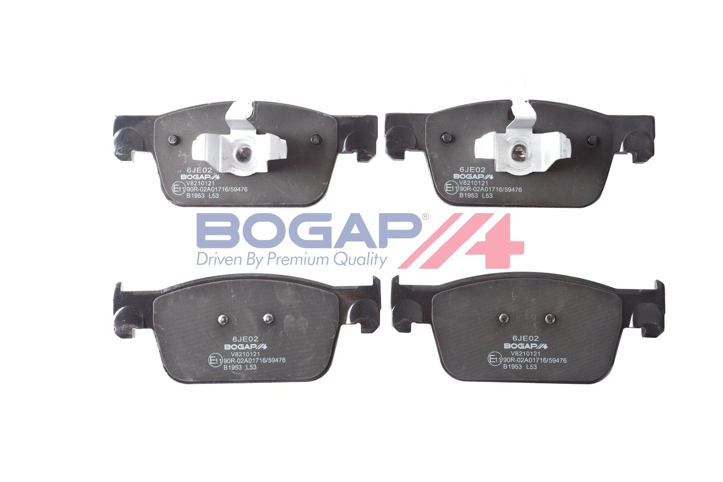 BOGAP V8210121 Brake Pad Set, Disc Brake