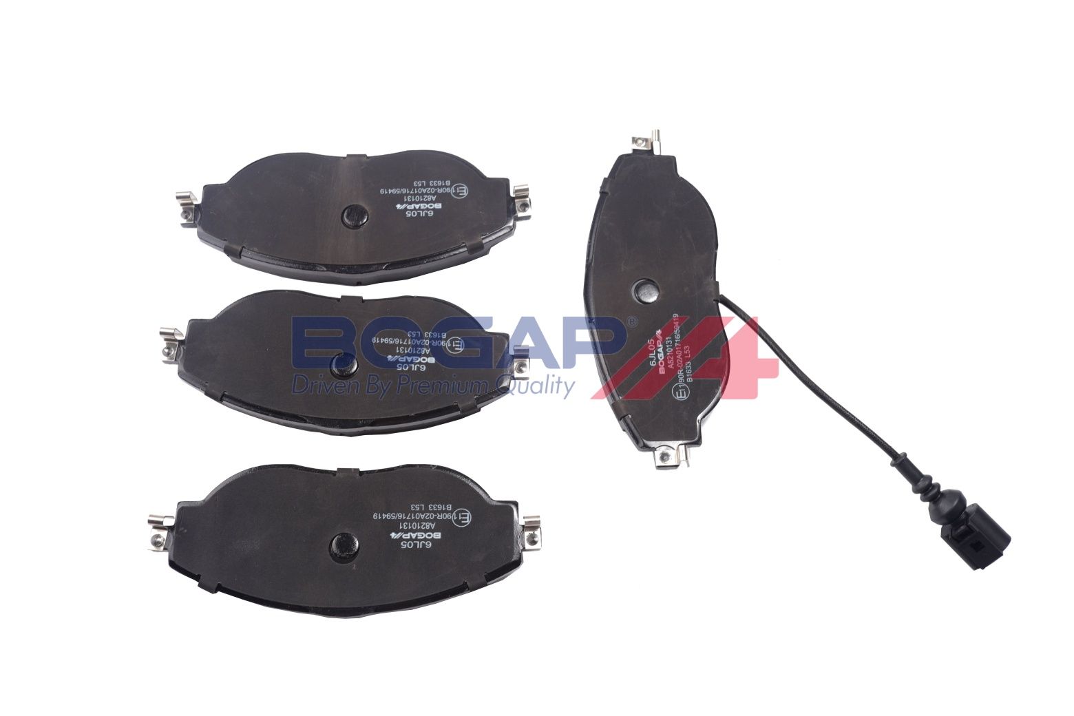 BOGAP A8210131 Brake Pad Set, Disc Brake