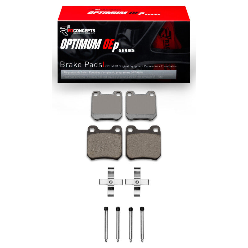 R1 Concepts R1 97-08 Chevrolet ASTRA (Mexico) Rear Optimum OE Pads & Hardware Kit
