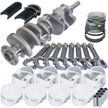 Eagle Ford 460 4.140in Crank 6.800in I-Beam Rods -3cc Flat Top 4.390in Pistons Rotating Assembly