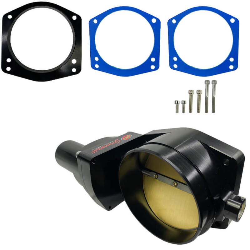 Granatelli Motor Sports Granatelli 08-23 GM LS3/LSA/LSX Drive-By-Wire 108mm Throttle Body- Black