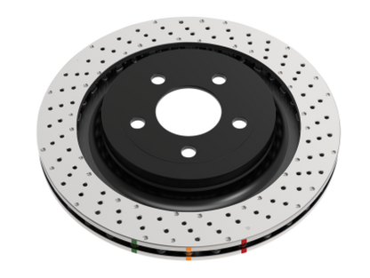 DBA 07-15 Audi Q7 Iron Disc Rear 4000 Series Drilled Rotor