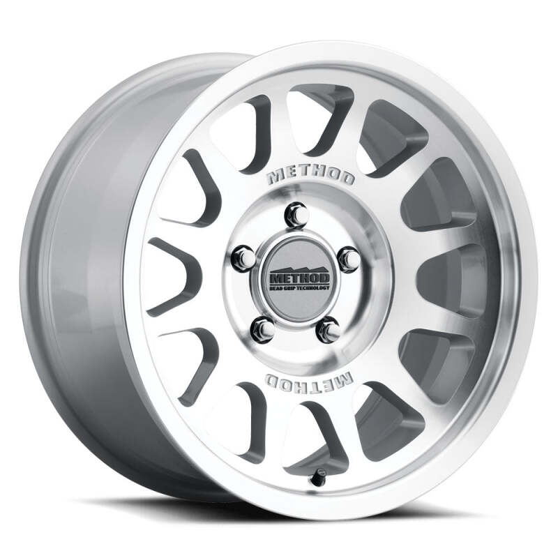 Method Wheels Method MR703 Bead Grip 17x8.5 0mm Offset 8x6.5 130.81mm CB Machined/Clear Coat Wheel