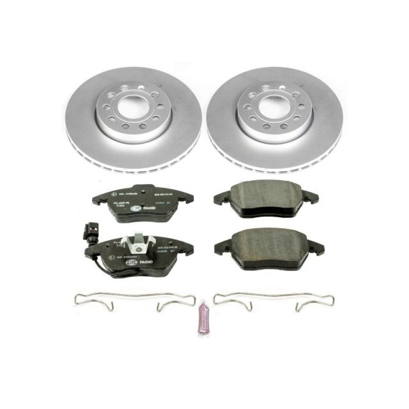 PowerStop Power Stop 10-12 Audi A3 Front Euro-Stop Brake Kit