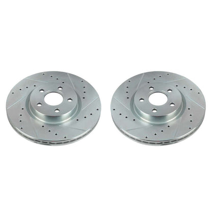 PowerStop Power Stop 18-20 Ford Transit Connect Front Evolution Drilled & Slotted Rotors - Pair