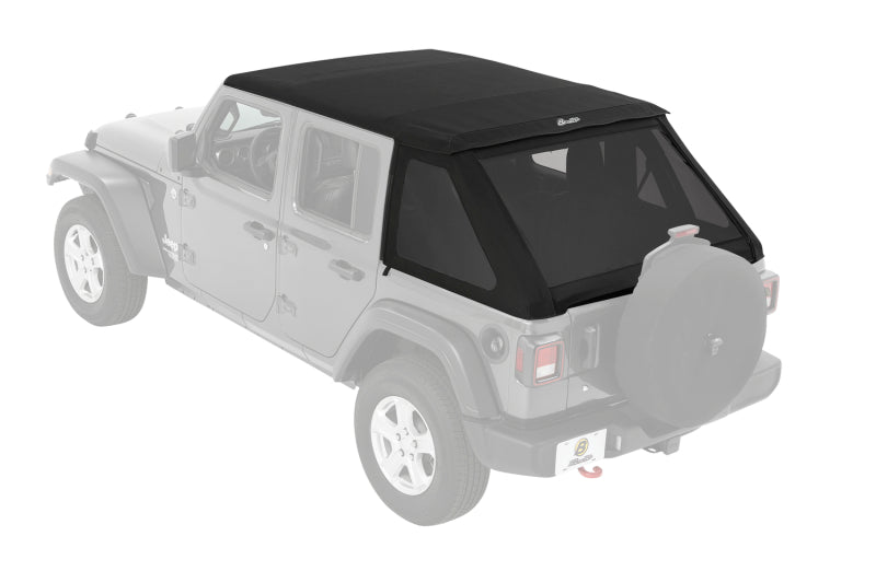 Bestop 18-26 Jeep Wrangler JL 4-Door Trektop (Black Diamond)