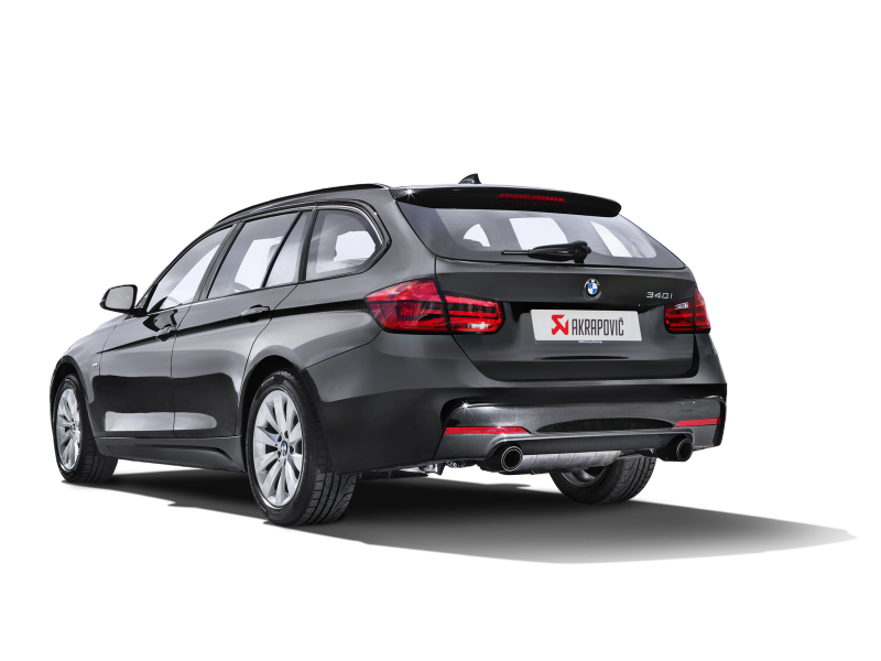 Akrapovic Akrapovic 16-17 BMW 340i (F30 F31) Evolution Line Cat Back (SS) w/ Carbon Tips (Req. Link Pipe)