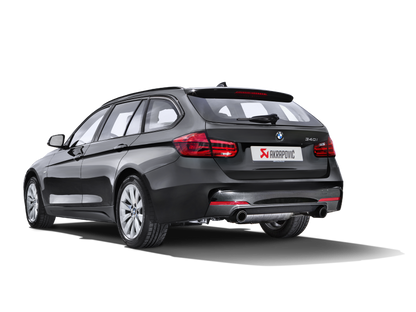 Akrapovic Akrapovic 16-17 BMW 340i (F30 F31) Evolution Line Cat Back (SS) w/ Carbon Tips (Req. Link Pipe)