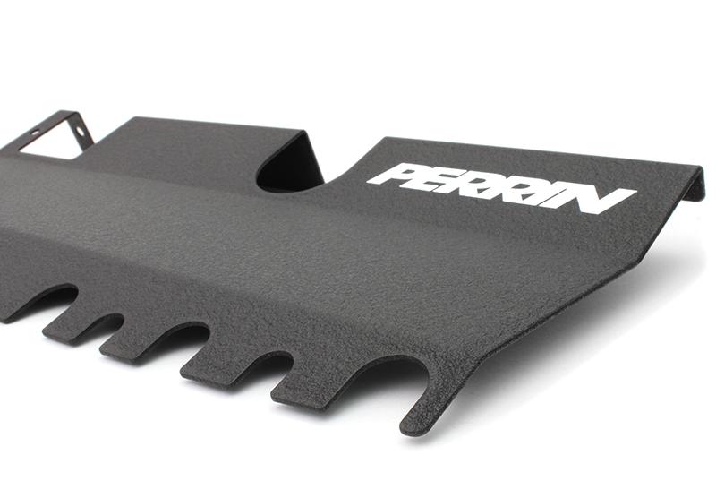 Perrin Performance PERRIN 15-21 Subaru WRX/STI Radiator Shroud (With/Without OEM Intake Scoop) - Black