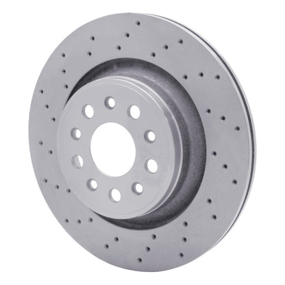 DFC 17-24 Maserati Levante Rear Drilled Brake Rotor