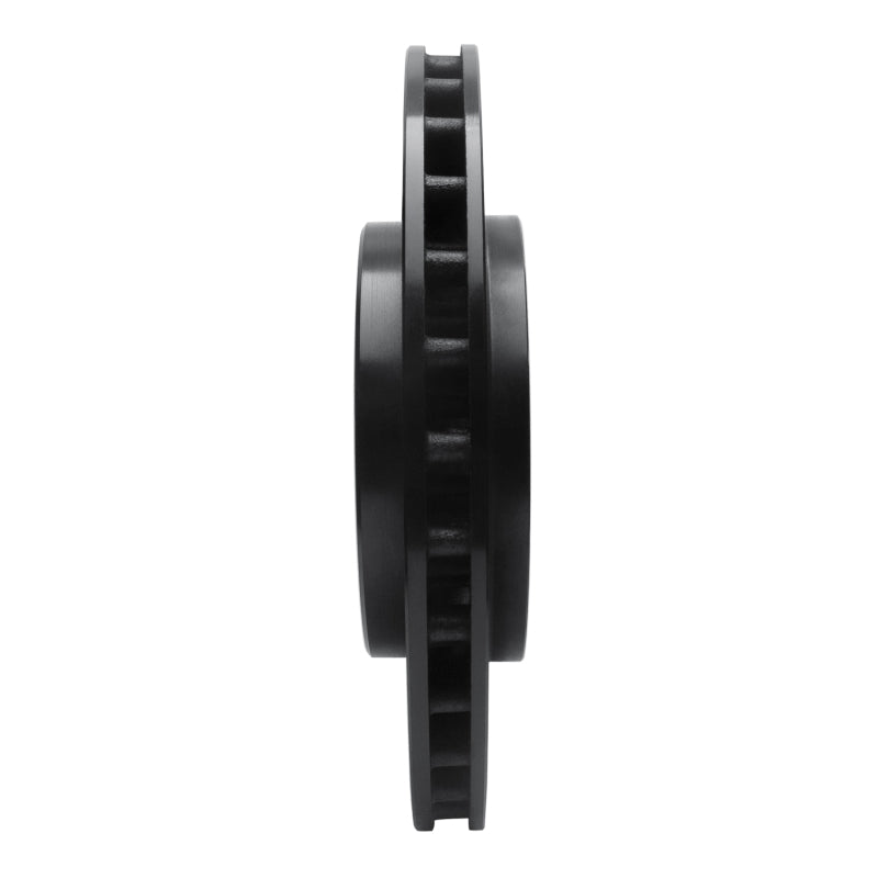R1 Concepts R1 04-07 Volvo V70 Rear Right Drilled & Slotted Black Brake Rotor