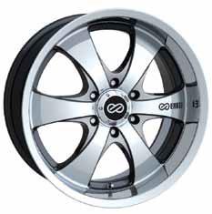 Enkei M6 Universal Truck & SUV 18x8.5 30mm Offset 6x135 Bolt Pattern 87mm Bore Mirror Finish Wheel