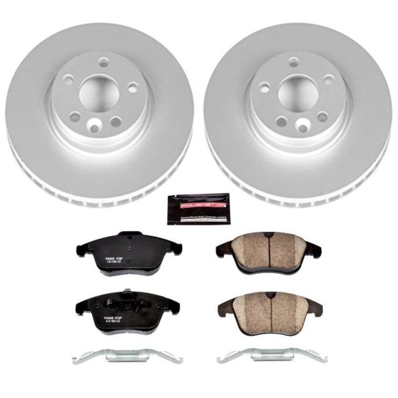 PowerStop Power Stop 15-18 Volvo S60 Front Z23 Evolution Sport Coated Brake Kit