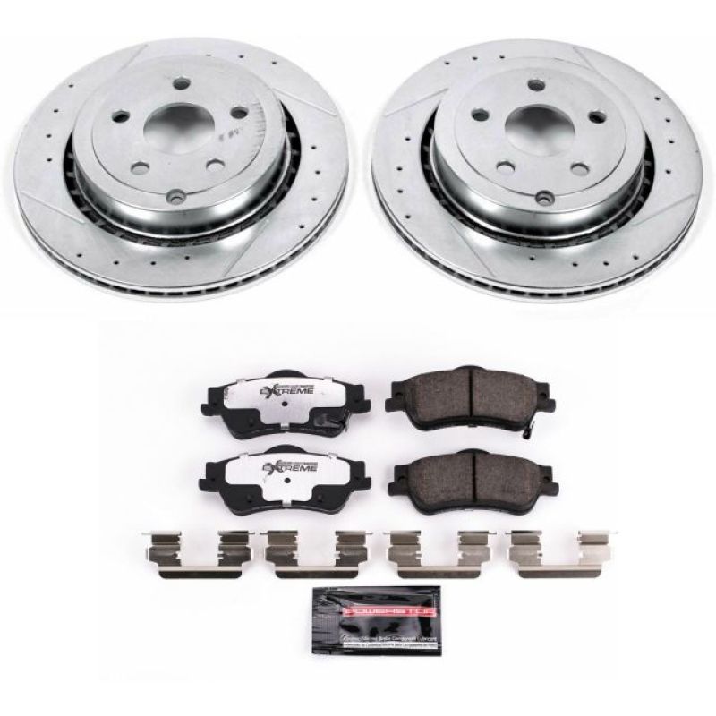 PowerStop Power Stop 11-17 Chevrolet Caprice Rear Z26 Street Warrior Brake Kit
