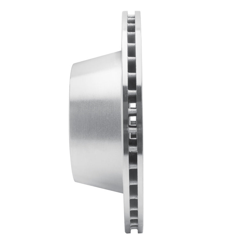 R1 Concepts R1 68-76 Ford F-350 2WD (Excl Super Duty) Front Right Drilled & Slotted Silver Brake Rotor