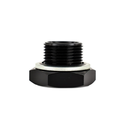 Mishimoto M22 x 1.5 With 1/8-27 NPT Port - Aluminum Fitting - Black