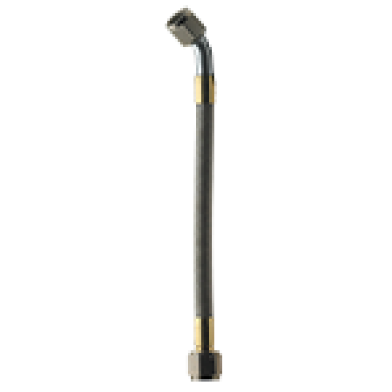 Fragola -8AN Hose Assembly Straight x 45 Degree Alum Nut 84in