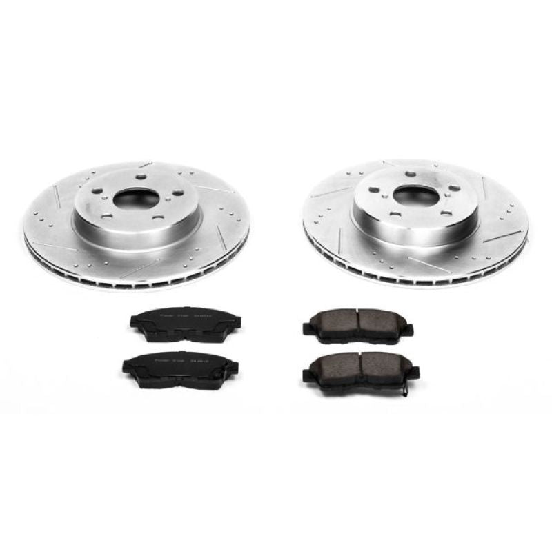 PowerStop Power Stop 96-00 Toyota RAV4 Front Z23 Evolution Sport Brake Kit