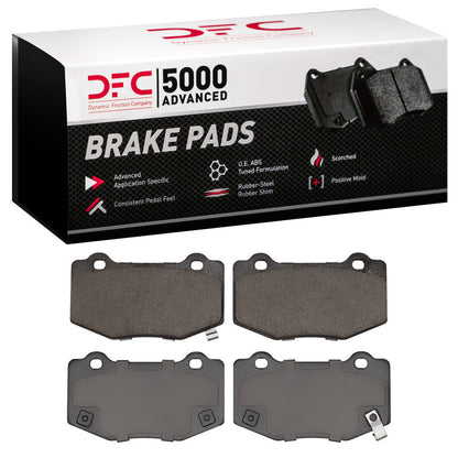 DFC 14-21 Chevrolet Corvette Rear 5000 Advanced Ceramic Brake Pads