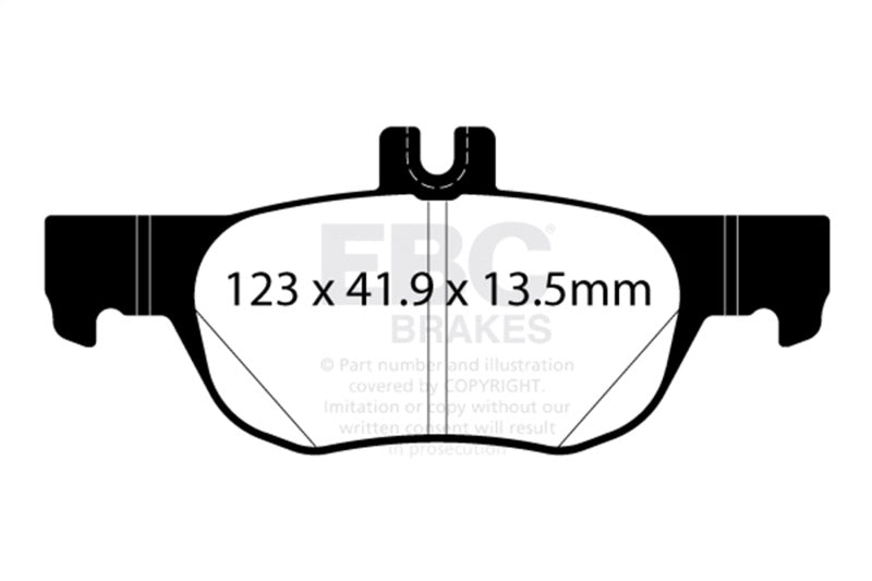 EBC 2020+ Mazda CX-30 2.5L Ultimax Rear Brake Pads