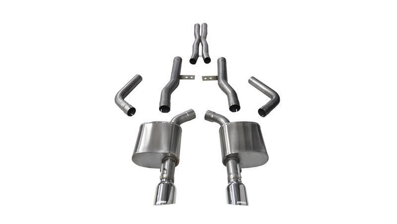 CORSA Performance Corsa 2015-2023 Dodge Charger SRT/Scat Pack/R/T 6.4L Polished Xtreme Cat-Back Exhaust