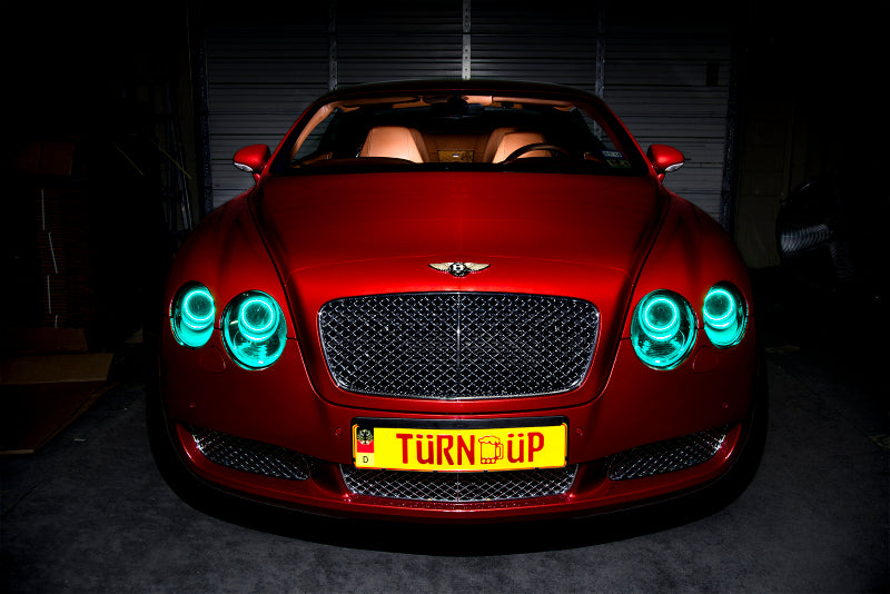 ORACLE Lighting Oracle Bentley Continental GT 10-14 Halo Kit - ColorSHIFT w/ Simple Controller