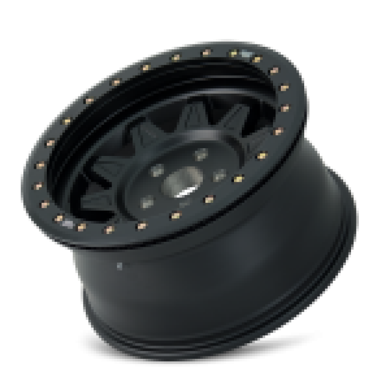 Dirty Life 9302 Roadkill Race 17x9/6x139.7 BP/-14mm Offset/106mm Hub Matte Black Wheel - Beadlock