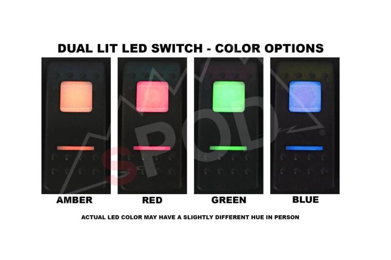 sPOD 09-18 Jeep Wrangler JK SourceLT w/Red LED Switch Panel
