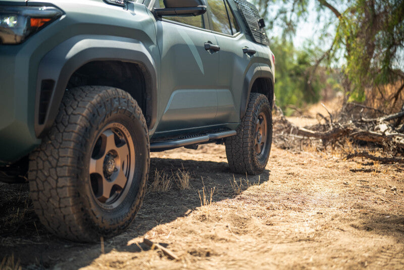 DV8 Offroad DV8 2025+ Toyota 4Runner OE Plus Side Steps - Micro-Texture Black