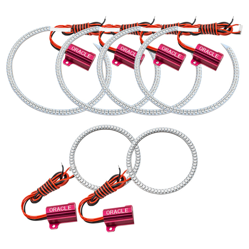 ORACLE Lighting Oracle Dodge Charger 05-10 LED Triple Ring Halo Kit - White