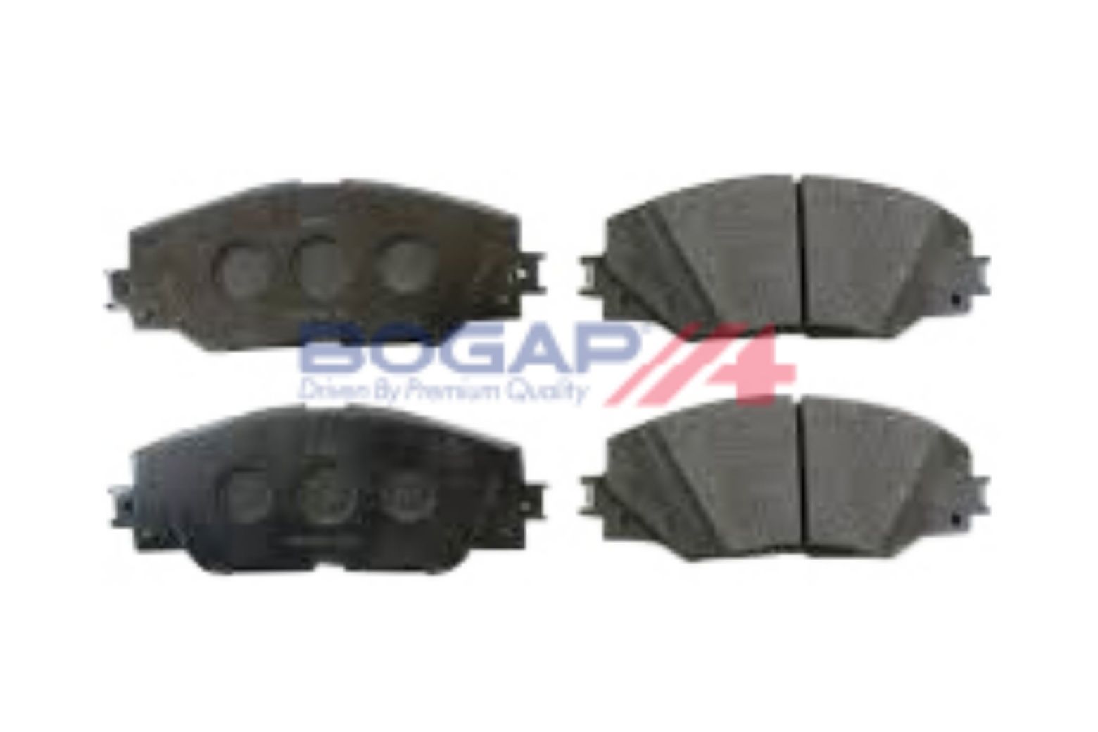 BOGAP T8210104 Brake Pad Set, Disc Brake