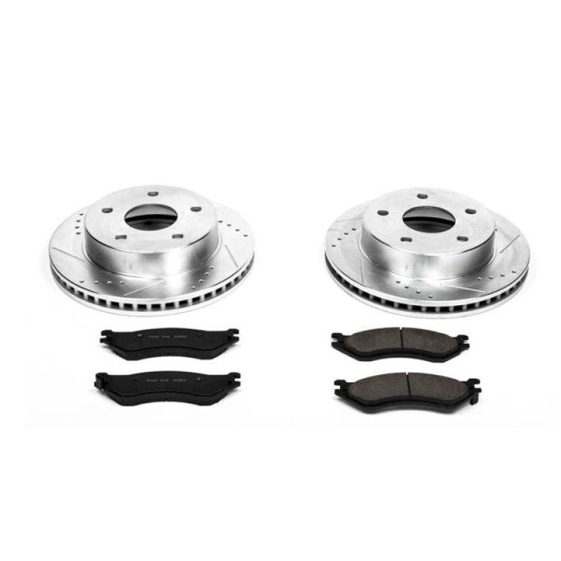 PowerStop Power Stop 00-01 Dodge Ram 1500 Front Z23 Evolution Sport Brake Kit