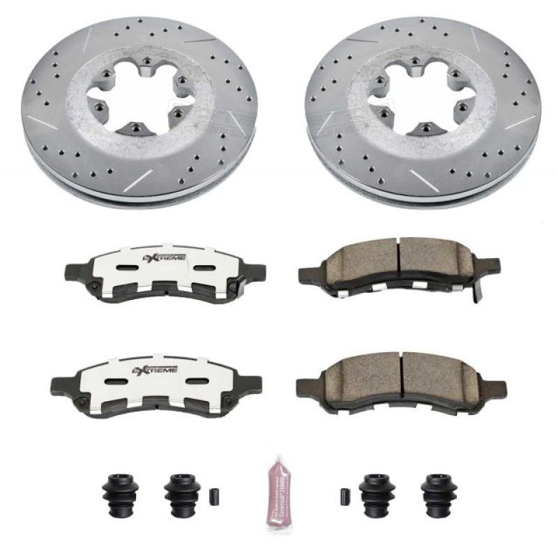 PowerStop Power Stop 09-12 Chevrolet Colorado Front Z26 Street Warrior Brake Kit