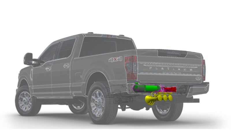 Kleinn Air Horns Kleinn 17-26 Ford F-250/ F-350 Onboard Air System w/ Model 730 Horns Spare Tire Location