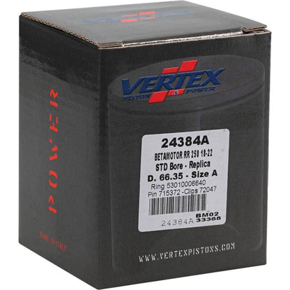 Vertex Pistons Vertex Piston 18-24 Beta RR 2T 250 250cc Cast Replica Piston Kit