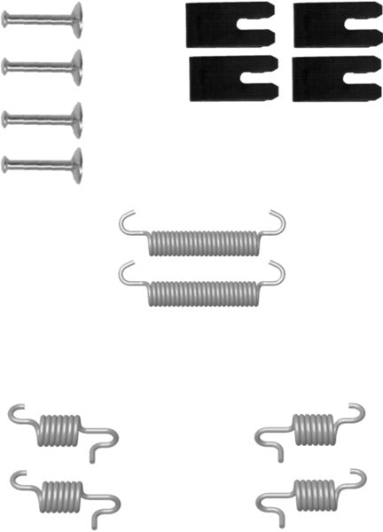 Mintex MBA850 Accessory Kit, parking brake shoes