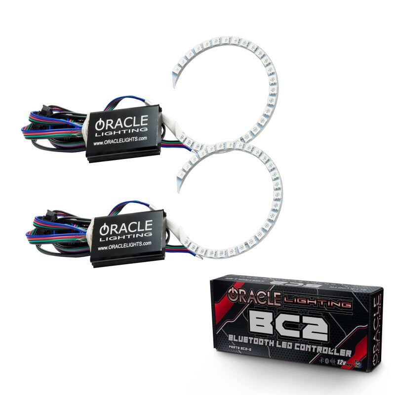ORACLE Lighting Oracle Dodge Dart 13-16 Halo Kit - ColorSHIFT w/ BC1 Controller