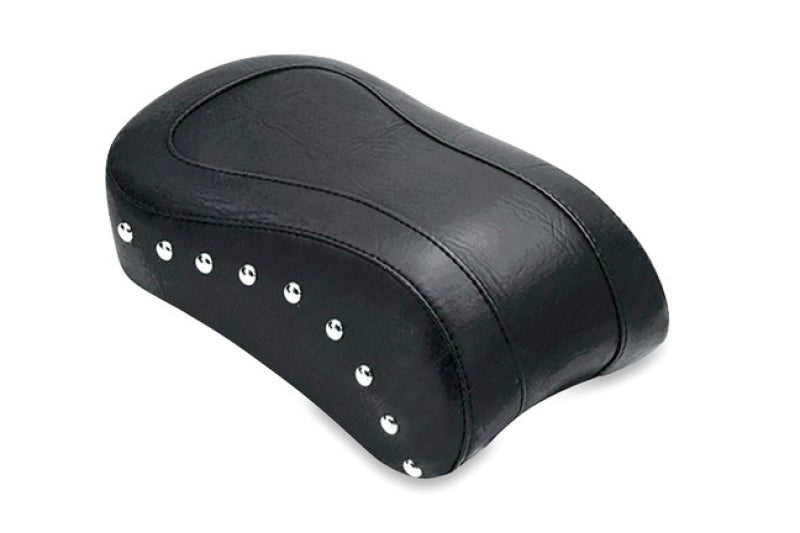 Mustang Motorcycle Mustang 84-06 Harley Standard Rear Tire Standard Touring Passenger Seat w/Studs - Black