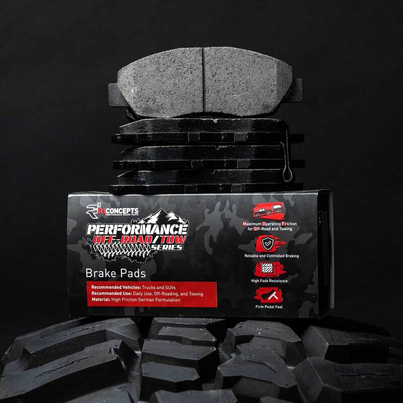 R1 Concepts R1 05-10 Ford F-250 4WD (Super Duty) Rear Off-Road/Tow Brake Pads