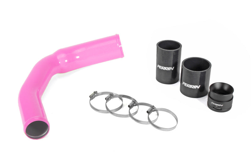Perrin Performance PERRIN 22-26 Subaru WRX / 19-25 Ascent / 22-25 Outback Turbo Charge Pipe - Hyper Pink