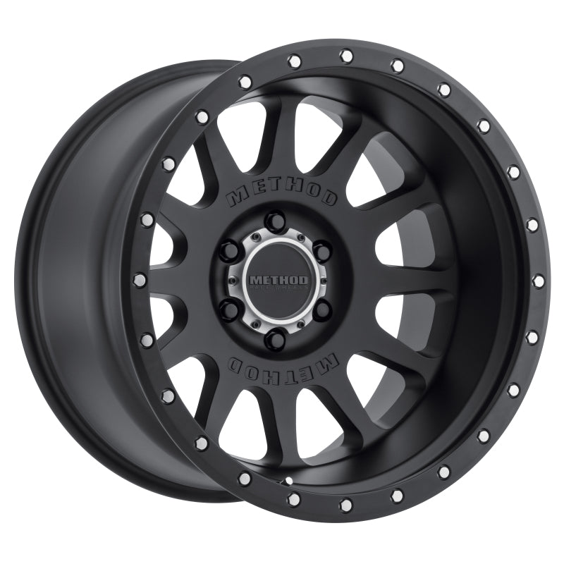 Method Wheels Method MR605 NV 20x10 -24mm Offset 6x5.5 106.25mm CB Matte Black Wheel
