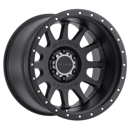 Method Wheels Method MR605 NV 20x9 -12mm Offset 6x5.5 106.25mm CB Matte Black Wheel