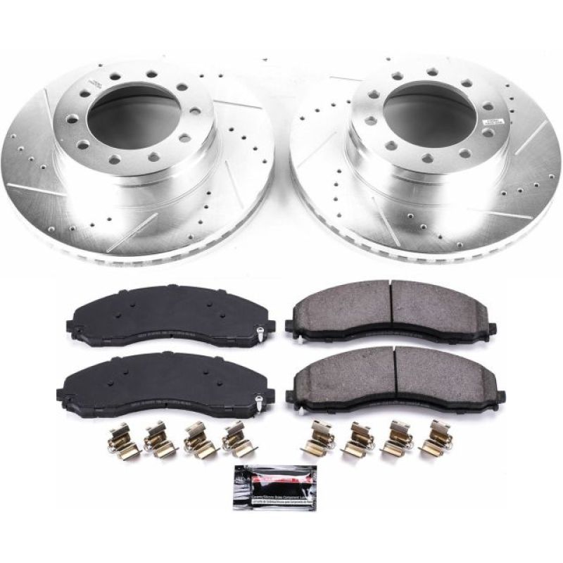 PowerStop Power Stop 17-22 Ford F-450 Super Duty Front Z36 Truck & Tow Brake Kit