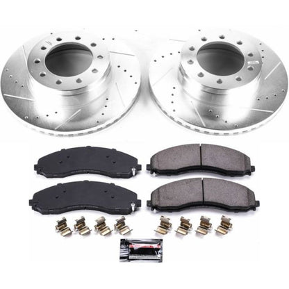 PowerStop Power Stop 17-22 Ford F-450 Super Duty Front Z36 Truck & Tow Brake Kit